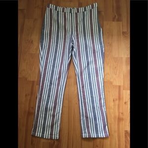 Free People High Waisted Cropped Trouser 6
